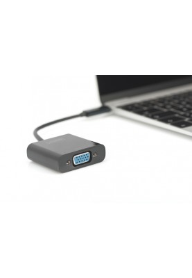 Digitus Адаптер USB-C - VGA Full HD, M/F, 0.15 m