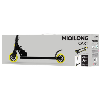 Miqilong Самокат Cart Чорний