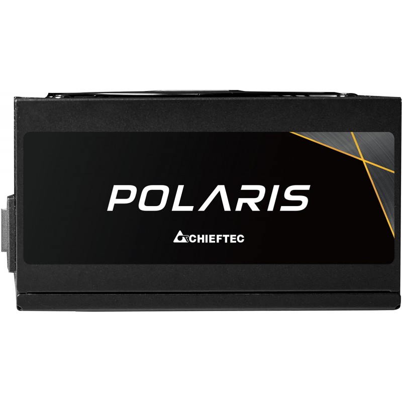 Chieftec Блок живлення Polaris (1250W), >90%, 80+ Gold, 135mm FDB, 1xMB 24pin(20+4), 2xCPU 8pin(4+4), 4xMolex, 12xSATA, 4xPCIe 8pin(6+2), 1xPCIe GEN5 16pin, Fully Modular