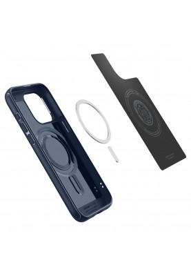 Spigen Чохол для Apple iPhone 15 Pro Mag Armor MagFit, Navy Blue