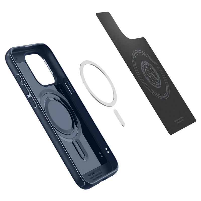 Spigen Чохол для Apple iPhone 15 Pro Mag Armor MagFit, Navy Blue