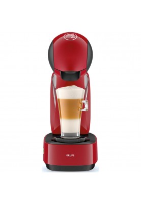 Krups Кавоварка капсульна Infinissima, 1.2л, капсули NESCAFE Dolce Gusto, червоний