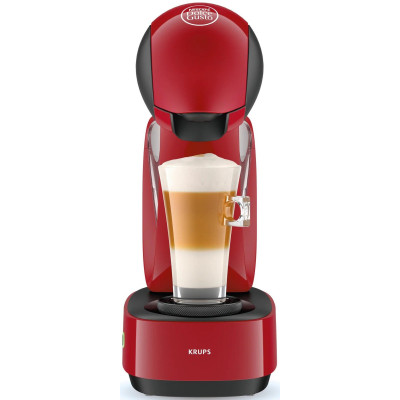 Krups Кавоварка капсульна Infinissima, 1.2л, капсули NESCAFE Dolce Gusto, червоний