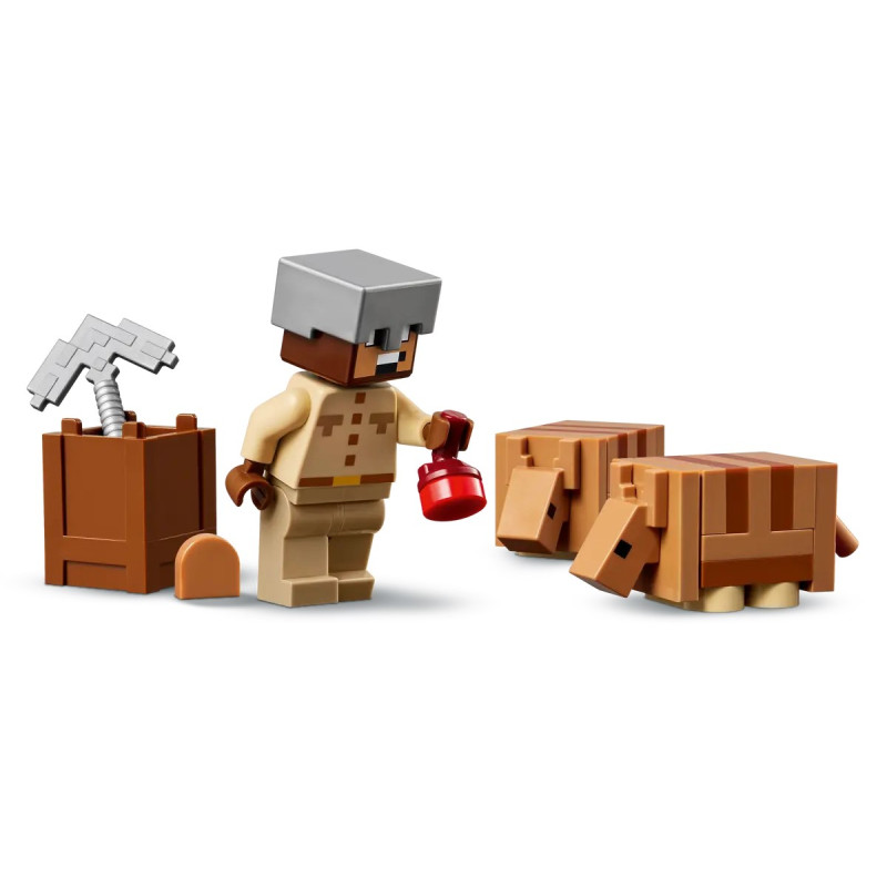 LEGO Конструктор Minecraft Шахтна експедиція «Броненосець»