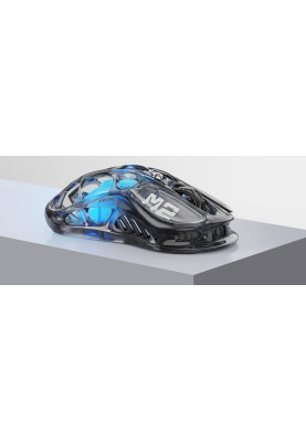 GravaStar Миша Mercury M2, BT/WL/USB-A, RGB, чорно-прозорий