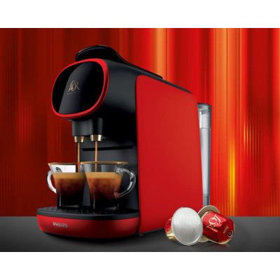 Philips Кавомашина капсульна L'OR Barista Sublime, 0.8л, капсули, червона