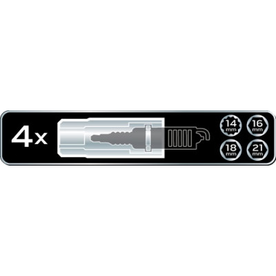 Neo Tools 08-677 Набiр змiнних головок 1/2", 3/8" 28 шт.