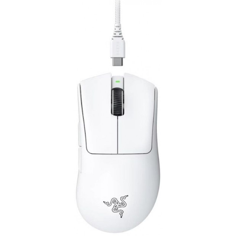 Razer Миша Deathadder V3 Pro, USB-A/WL/BT, білий