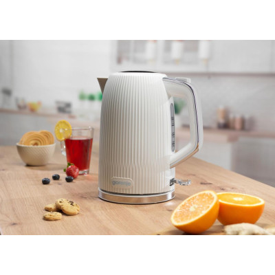 Gorenje Електрочайник 1.7л, Strix-контроль, білий матовий