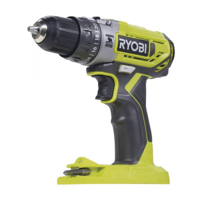 Ryobi Шурупокрут-дриль ударний акумуляторний ONE+ R18PD2-215G 18В 1х1.5А·рік ЗП 40Нм 400·1350об·хв 1кг Ryobi Шурупокрут-дриль ударний акумуляторний ONE+ R18PD2-215G 18В 1х1.5А·рік ЗП 40Нм 400·1350об·хв 1кг