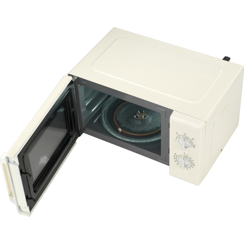 Gorenje Мікрохвильова піч Gorenje, 20л, мех. керув., 700Вт, гриль, бежевий