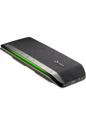 Poly Спікерфон Sync 40+ -M з адаптером BT700A, 3 x Bi-Mic, радіус 2,5 м, USB-A, USB-C, Bluetooth, сірий