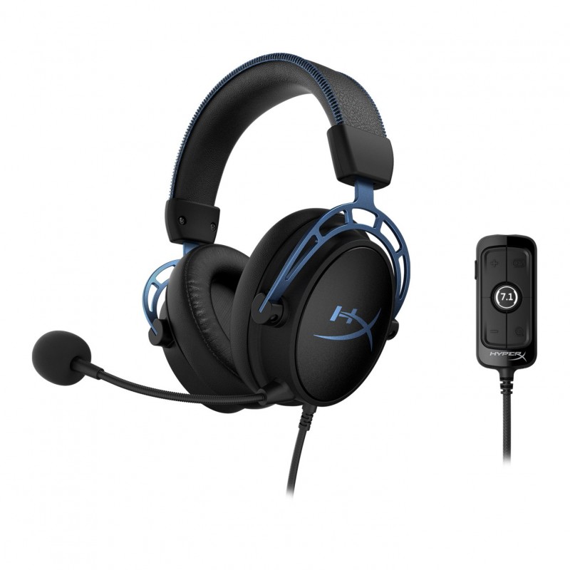 HyperX Гарнітура ігрова Cloud Alpha S Black/Blue