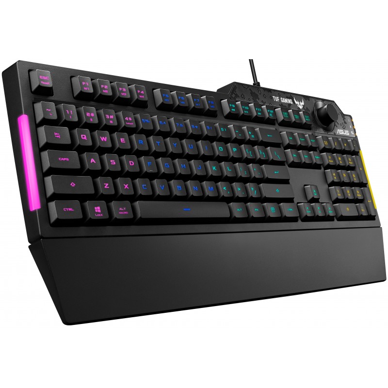 ASUS Клавіатура TUF Gaming K1 RGB 104key USB UA Black