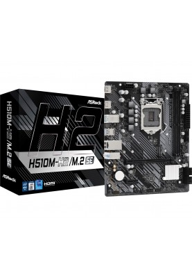 ASRock Материнська плата H510M-H2/M.2_SE s1200 H470 2xDDR4 M.2 HDMI mATX