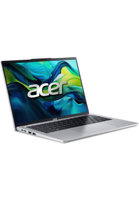 Acer Ноутбук Swift Go 14 SFG14-73 14" 2.8K OLED, Intel U7-155H, 32GB, F1TB, UMA, Lin, сріблястий