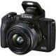 Canon Цифрова  фотокамера EOS M50 Mk2 + 15-45 IS STM Kit Black