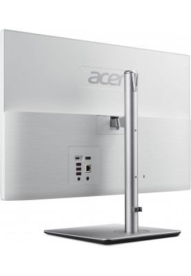 Acer Комп'ютер персональний моноблок Aspire C24-195ES 23.8" FHD Intel U5-125U, 16GB, F512GB, UMA, WiFi, кл+м, 3р, без ОС, сірий