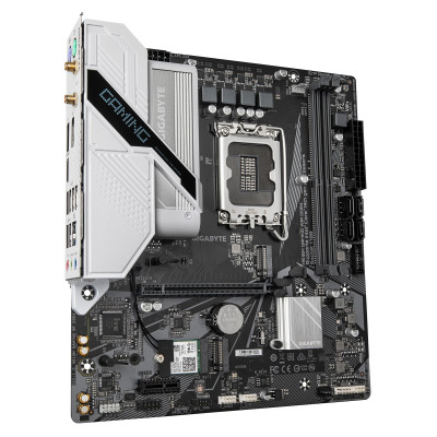 Gigabyte Материнська плата H610M GAMING WF DDR4 s1700 H610 2xDDR4 M.2 HDMI DP mATX
