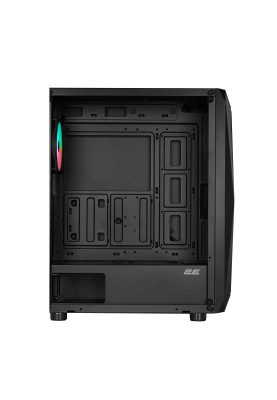 2E Gaming Корпус Aruba G3313W, без БР 1xUSB3.0, 2xUSB2.0, 5x120мм ARGB, VGA 300мм, LCS ready, HUB, TG Side Panel, ATX, чорний