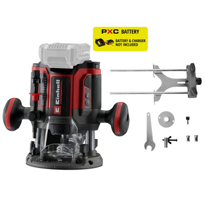Einhell Фрезер акумуляторний Professional TP-RO 18/55 Li BL - Solo 18В цанга 6 та 8мм 10000-30000об/хв 2.56кг без АКБ та ЗП