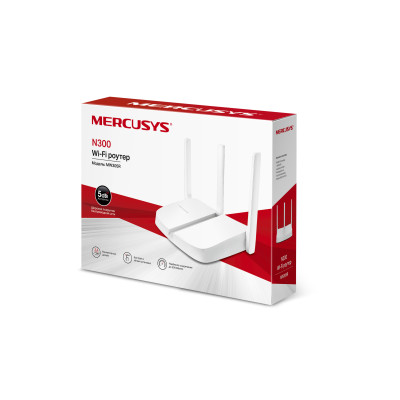 Mercusys Маршрутизатор MW305R N300 3xFE LAN 1xFE WAN