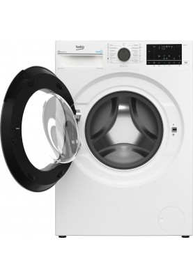 Beko Пральна машина фронтальна, 9кг, 1400, A+++, 55см, дисплей, SMART, ПАР, інв., білий