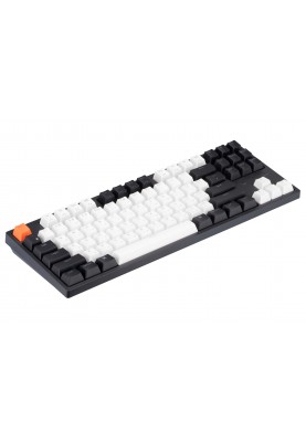 Keychron Клавіатура механічна C1 87Key, Gateron G Pro Red, Hot-Swap, USB-A, EN/UKR, RGB, Black