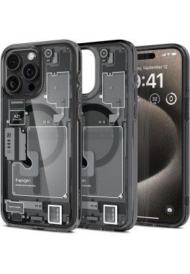 Spigen Чохол для Apple iPhone 15 Pro Max Ultra Hybrid MagFit, Zero One