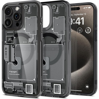 Spigen Чохол для Apple iPhone 15 Pro Max Ultra Hybrid MagFit, Zero One