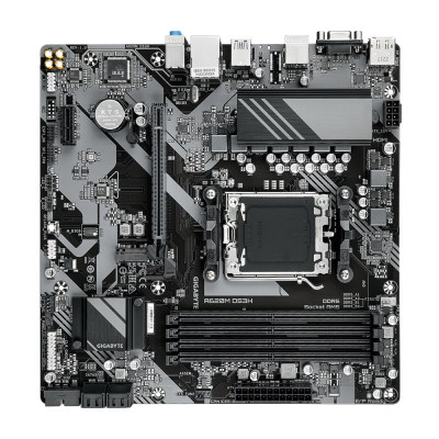 Gigabyte Материнська плата A620M DS3H sAM5 A620 4xDDR5 M.2 HDMI DP mATX