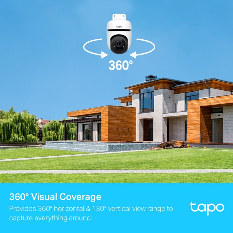 TP-Link IP-Камера Tapo C500 2MP N300 зовнішня поворотна