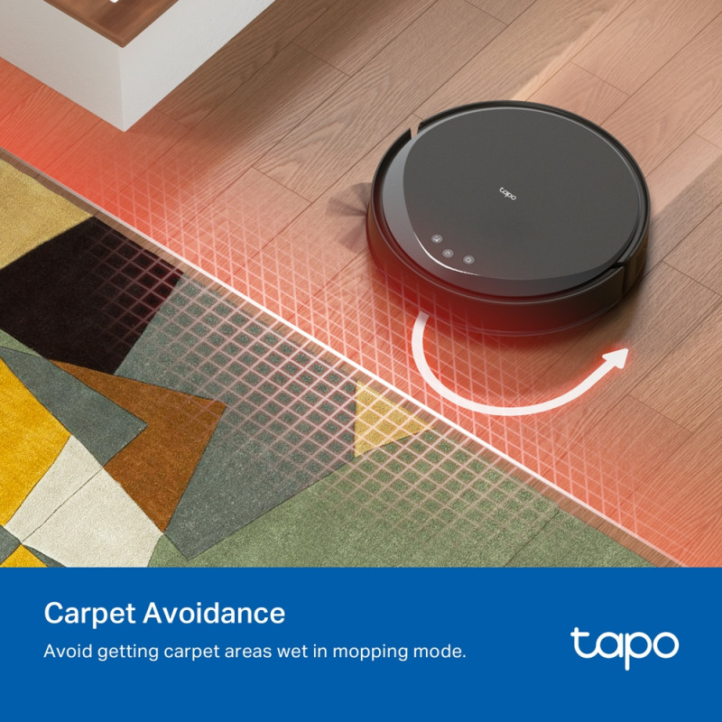 TP-Link Робот-пилосмок TAPO RV 20 MAX LIDAR з підтримкою вологого прибирання