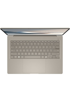 ASUS Ноутбук Zenbook A14 UX3407QA-QD202W 14" WUXGA OLED, Snapdragon X X1 26100, 16GB, F512GB, UMA, Win11, Бежевий