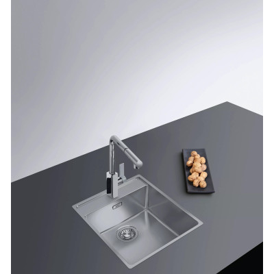 Franke Кухонна мийка Maris MRX 210-40 TL/127.0598.748/нержав.сталь полірована/510х430х180/врівень зі стільницею SlimTop