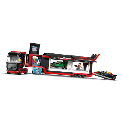 LEGO Конструктор LEGO City Вантажівка F1 з автомобілями RB20 та AMR24 LEGO Конструктор LEGO City Вантажівка F1 з автомобілями RB20 та AMR24