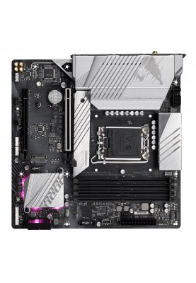 Gigabyte Материнська плата B760M AORUS ELITE AX s1700 B760 4xDDR5 M.2 HDMI DP mATX