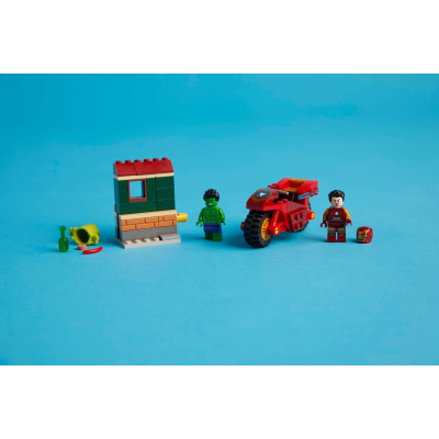 LEGO Конструктор Marvel Залізна Людина на мотоциклі Галк