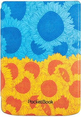 PocketBook Чохол 629_634 Shell, sunflower print
