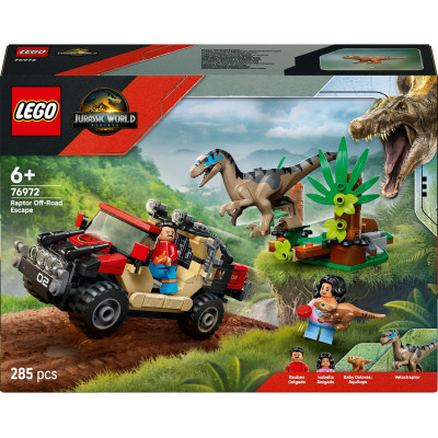 LEGO Конструктор LEGO Jurassic World Втеча по бездоріжжю від раптора