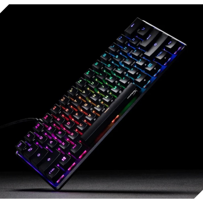 HyperX Клавіатура Alloy Origin 60 Red USB RGB ENG/RU Black