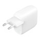 Belkin Зарядне пристрій мережевий 30Вт 2хUSB-С PD PPS, білий
