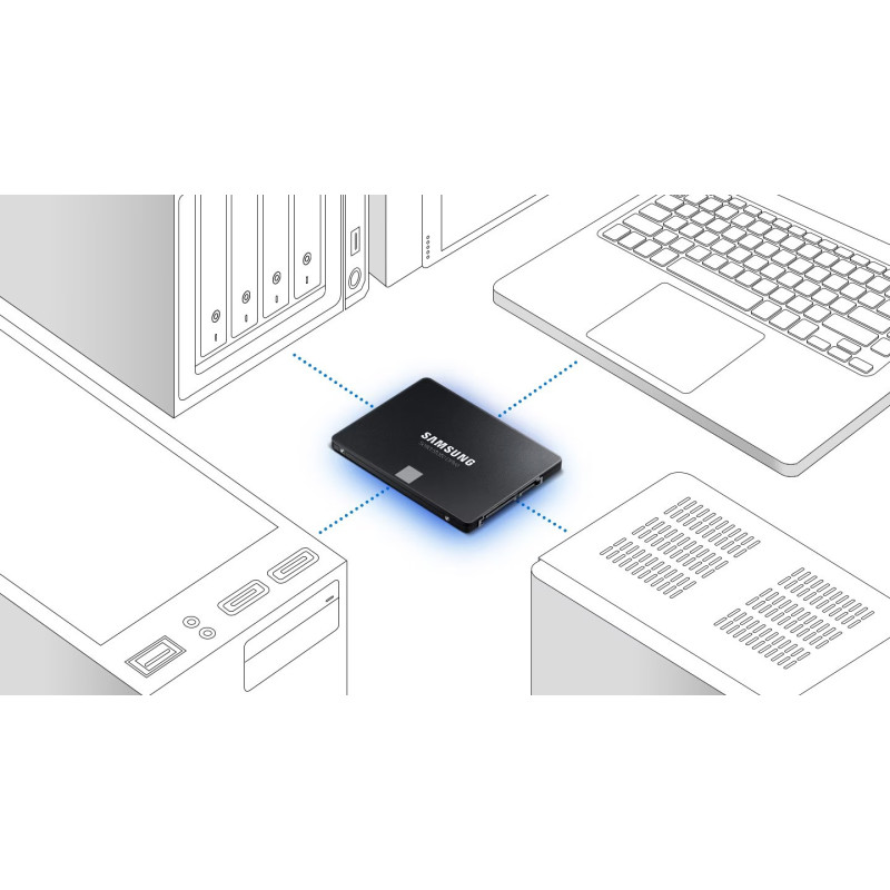 Samsung Накопичувач SSD 2.5" 500GB SATA 870EVO
