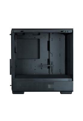 Zalman Корпус P10 без БП, 1xUSB3.0, 1xUSBType-C, 1x120мм ARGB, VGA 384мм, LCS ready, TG Side Panel, mATX, чорний