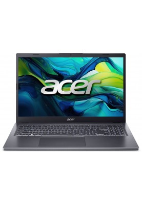 Acer Ноутбук Aspire 15 A15-51M 15.6" FHD IPS, Intel 3-100U, 16GB, F512GB, UMA, Lin, сірий