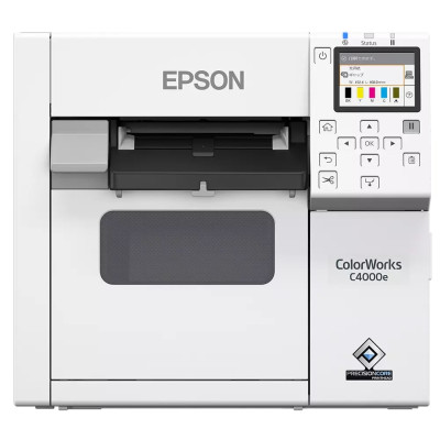 Epson Принтер етикеток ink color 108 mm ColorWorks CW-C4000e (bk) 100 mmps USB Ethernet