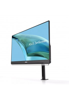 ASUS Монітор портативний 23.8" ZenScreen MB249C HDMI, USB-C, MM, IPS, 75Hz, AdaptiveSync, Pivot, C-Clamp Arm