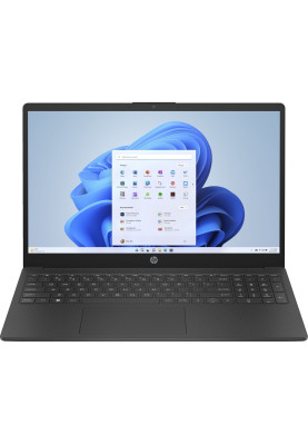 HP Ноутбук 15-fc0096ua 15.6" FHD IPS AG, AMD R3-7320U, 8GB, F512GB, UMA, DOS, чорний