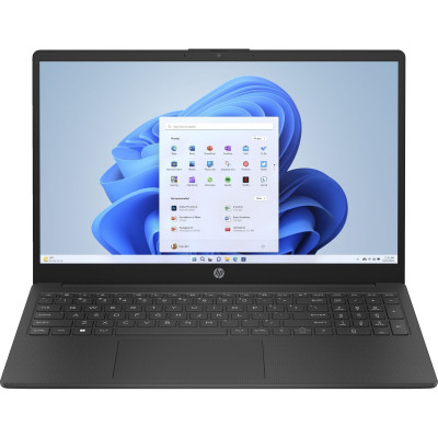 HP Ноутбук 15-fc0096ua 15.6" FHD IPS AG, AMD R3-7320U, 8GB, F512GB, UMA, DOS, чорний