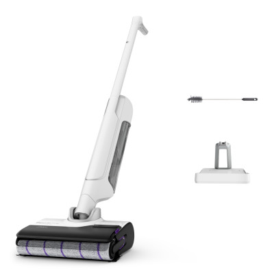 Rowenta Пилосос Rowenta безпровідний миючий X-Clean 10, 200Вт, конт пилок -0.67л, конт для води-0.79л, автон. робота до 60хв, вага-4.15кг, НЕРА, білий